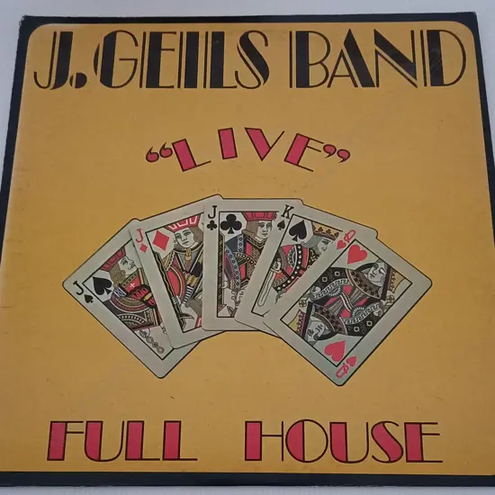 The J. Geils Band, "Live" Full House